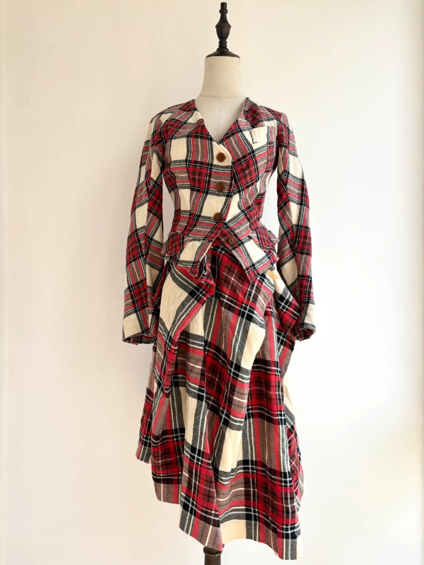 Vivienne Westwood vivienne westwood plaid suit with draped detail Size M / US 6-8 / IT 42-44 - 1 Thumbnail