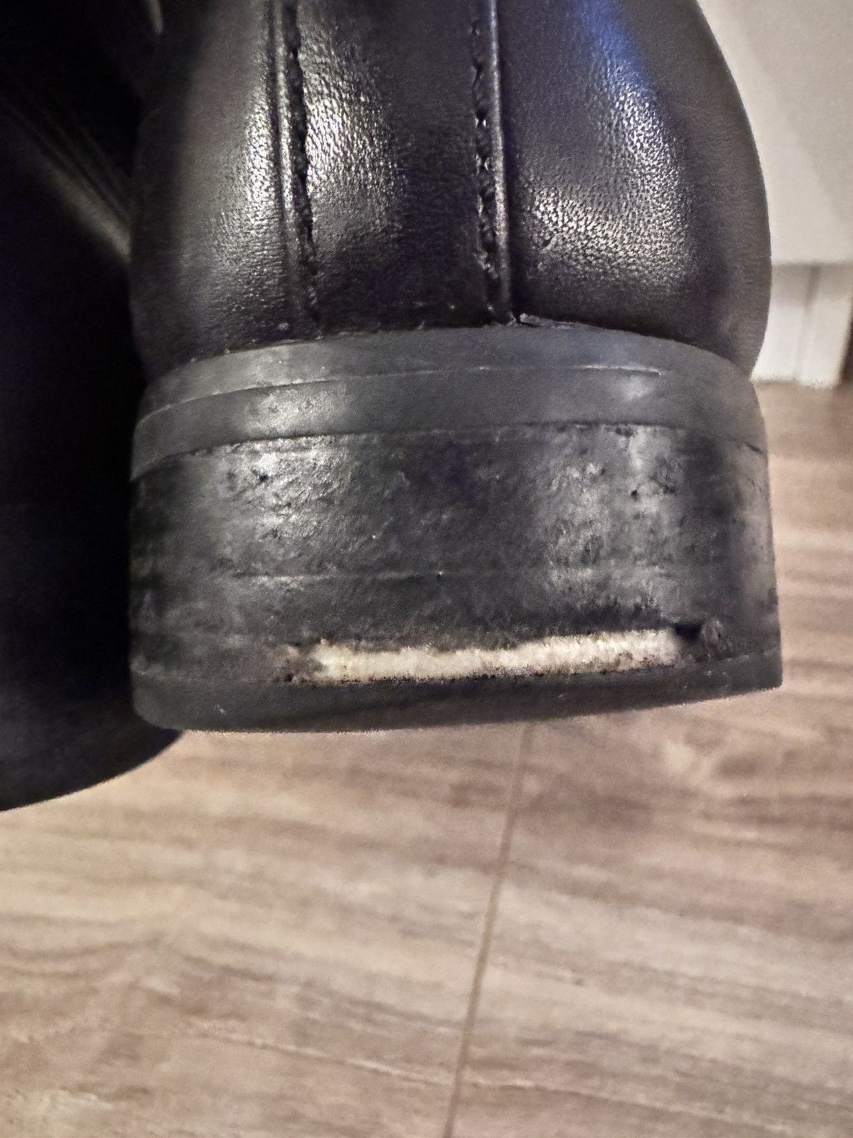 Michael Kors Michael Kors Preston Leather Boots Black Women's Sz 8M Size US 8 / IT 38 - 13 Thumbnail