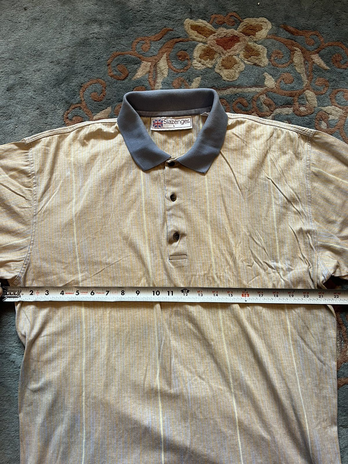 Vintage Vintage Slazenger golf polo large Size US L / EU 52-54 / 3 - 3 Thumbnail