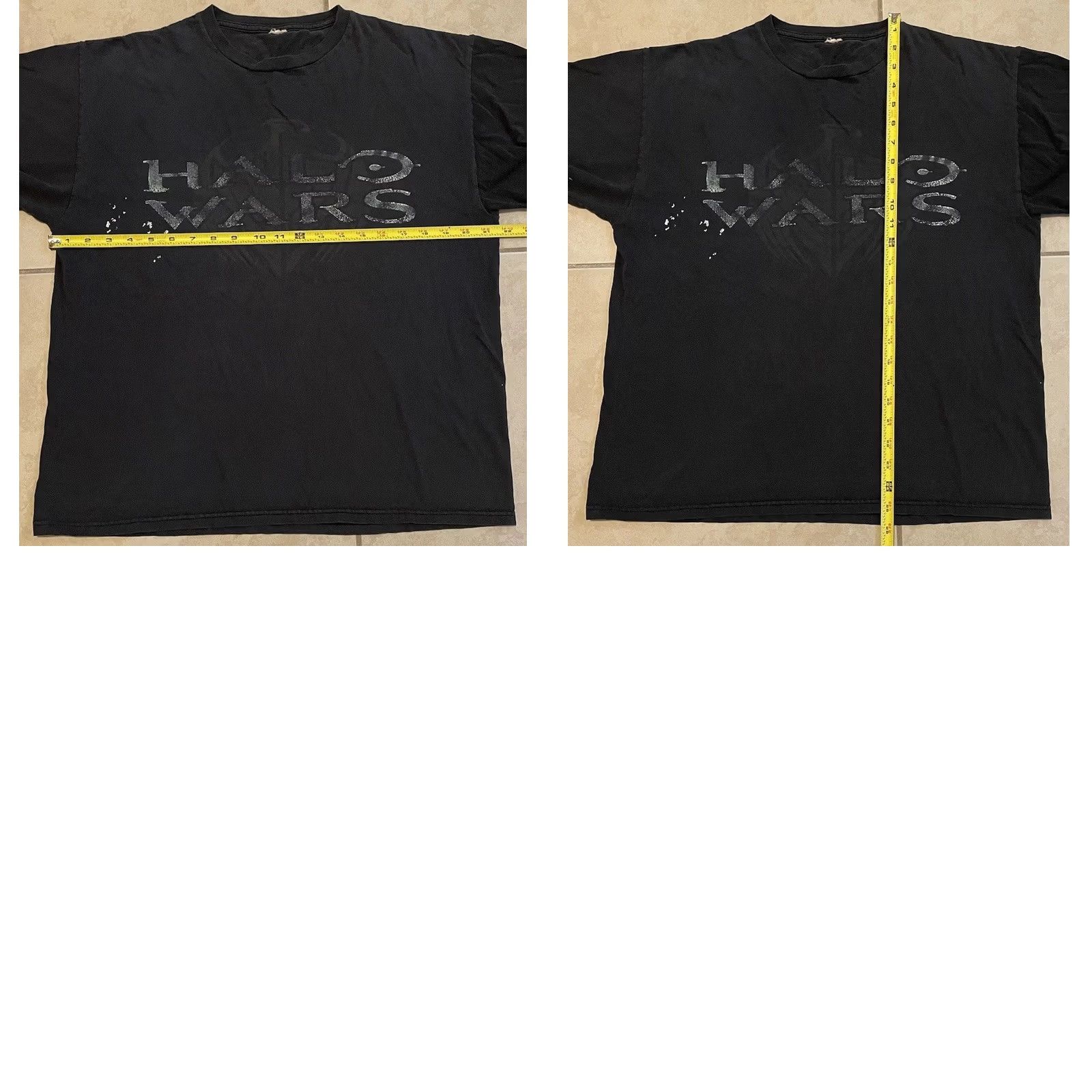 Halo VINTAGE Halo Wars Faded Distress Promo Shirt S Video Game Xbox 360 Grunge 90s Y2k Shirt Mens Black HP Size US S / EU 44-46 / 1 - 9 Thumbnail