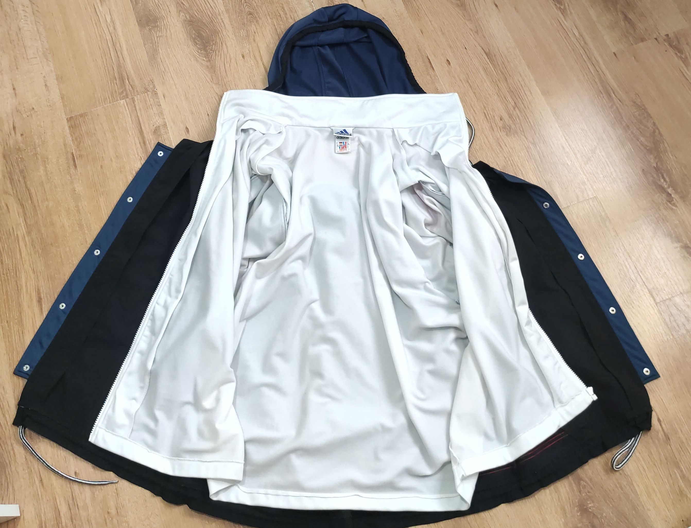Adidas × Vintage Men's vintage 90s Adidas Track Jacket size Large Size US L / EU 52-54 / 3 - 7 Thumbnail