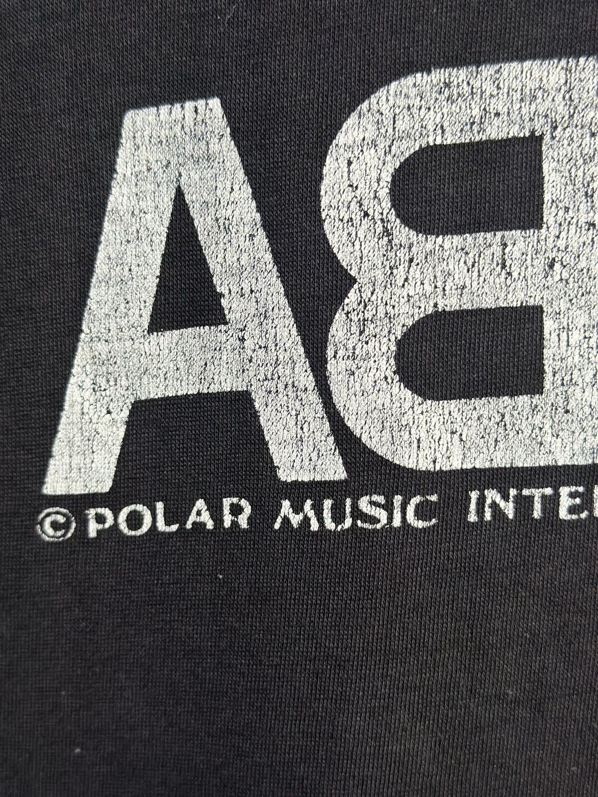 Band Tees Vintage Abba Polar Music International Faded Tee Size US M / EU 48-50 / 2 - 4 Thumbnail