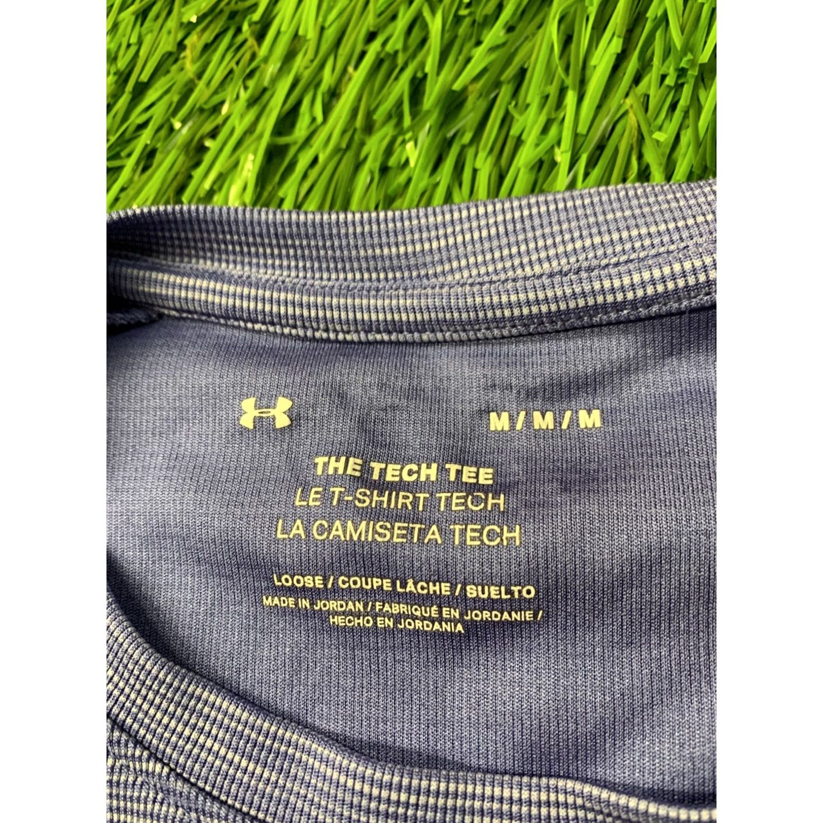 Under Armour UNDER ARMOUR TECH TEE MEN SHIRT M PURPLE 2024 The Tech Tee CrossFit Jersey 100% Polyester Short Sleeve Crew Neck Regular Fit Size US M / EU 48-50 / 2 - 5 Thumbnail