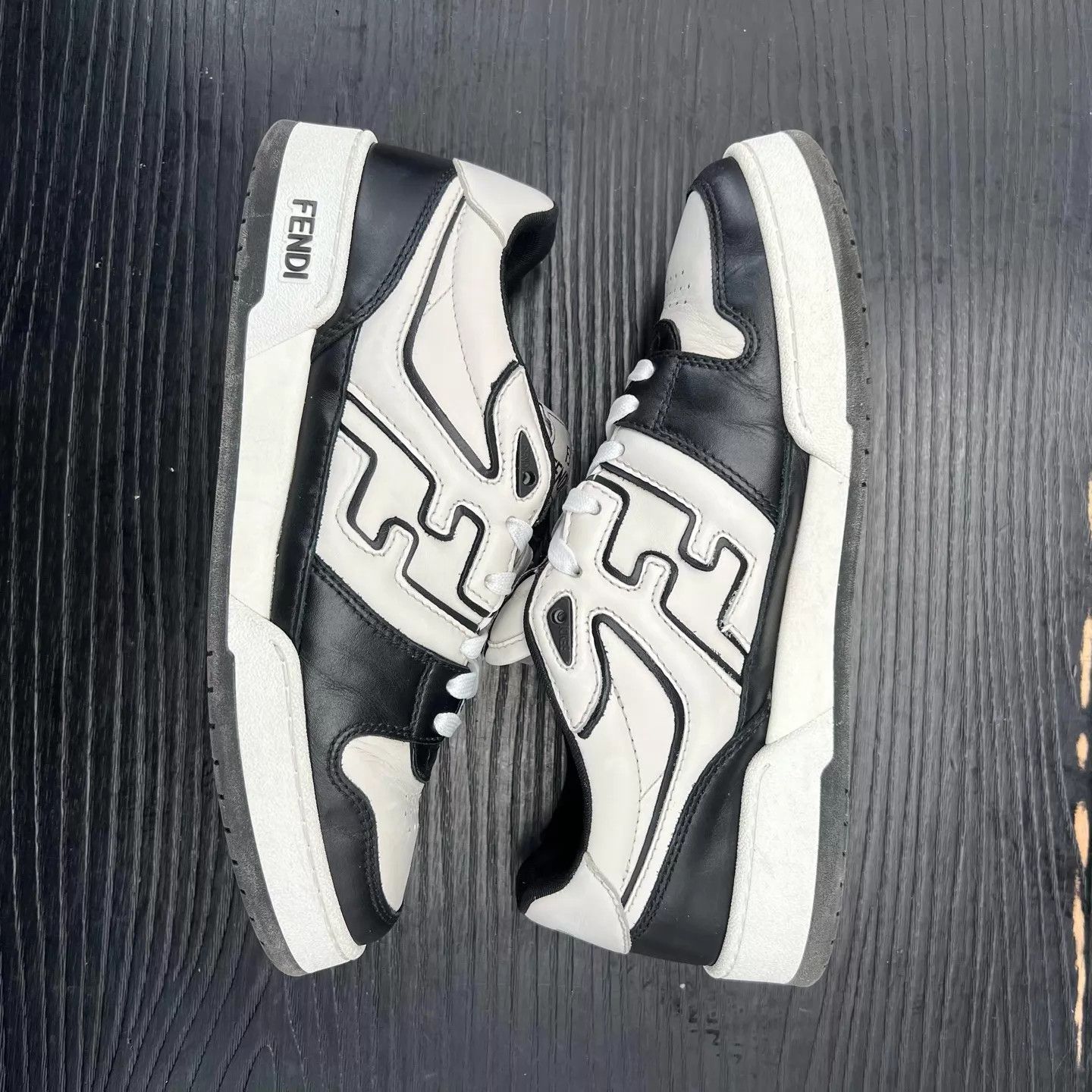Fendi Fendi Match Black & White Size 40 Size US 7 / EU 40 - 3 Thumbnail