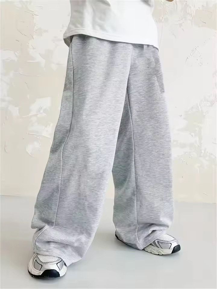 Japanese Brand ULTRA BAGGY WIDE-LEG SWEATPANTS (Y2K STREETWEAR) Size US 29 - 2 Thumbnail