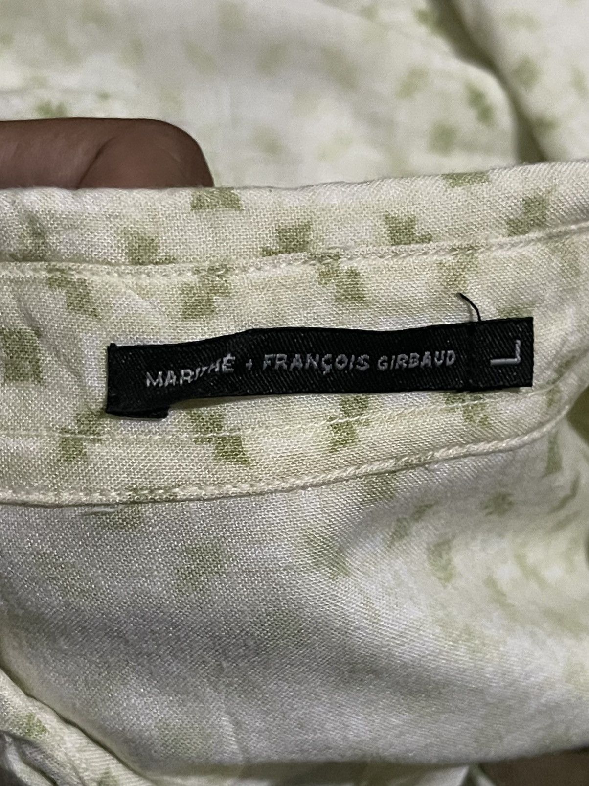 Marithe + Francois Girbaud Marithe Francois Girbaud Abstract Japanese Shirts Size US L / EU 52-54 / 3 - 4 Thumbnail