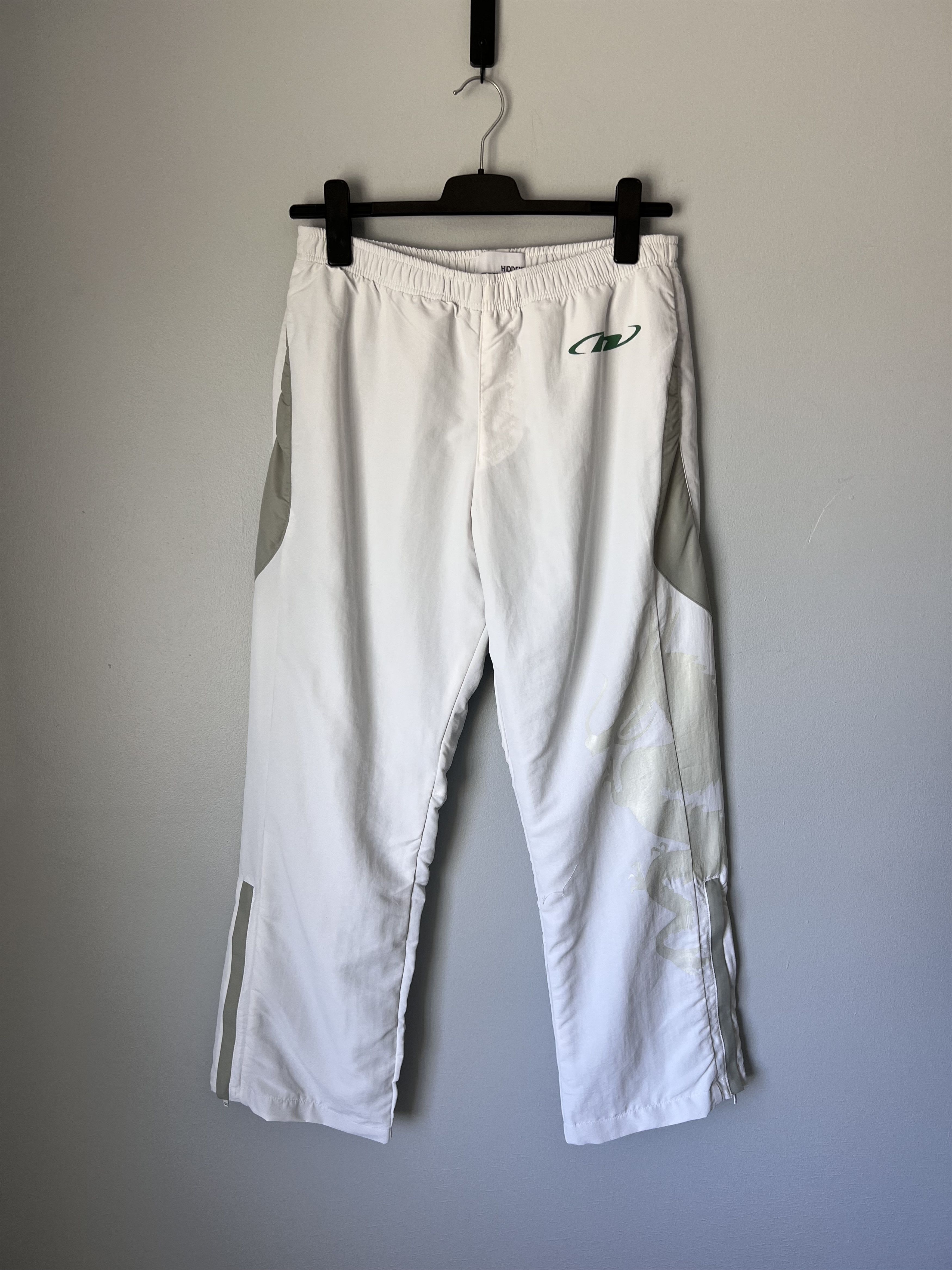 HIDDEN Hidden NY NEO Tokyo Track Pants in White Size US 32 / EU 48 - 1 Thumbnail