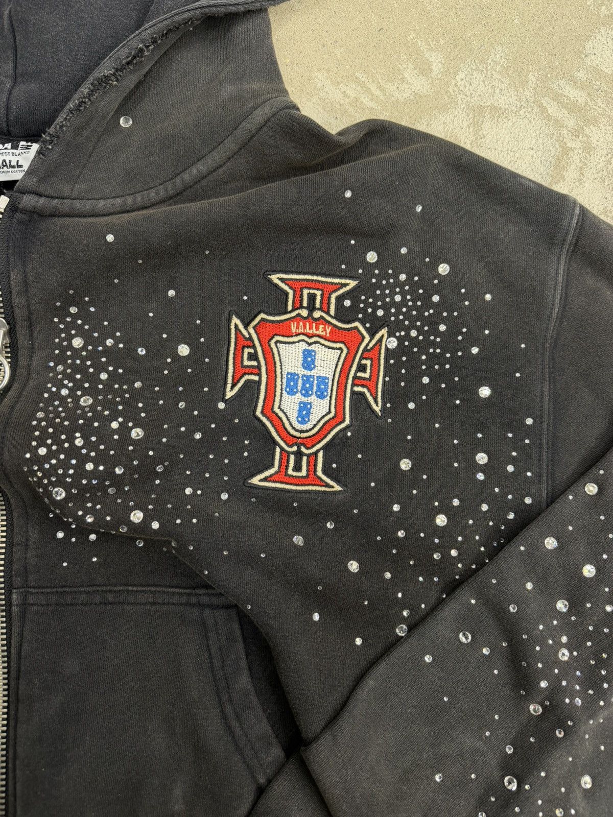Vale VALE FOREVER BLACK PLUTO ZIP UP HOODIE Size US S / EU 44-46 / 1 - 12 Thumbnail