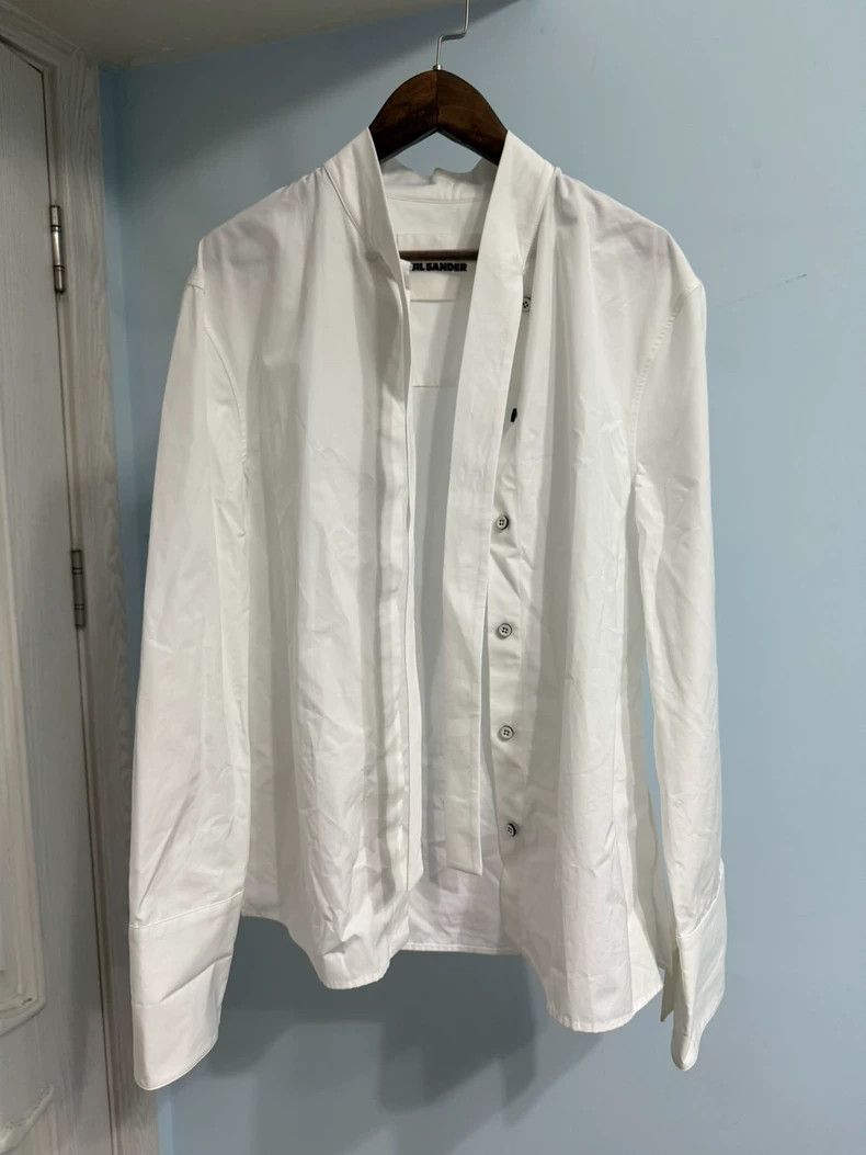 Jil Sander Jil Sander minimalist ribbon shirt Size 4XL / US 24-26 - 2 Thumbnail