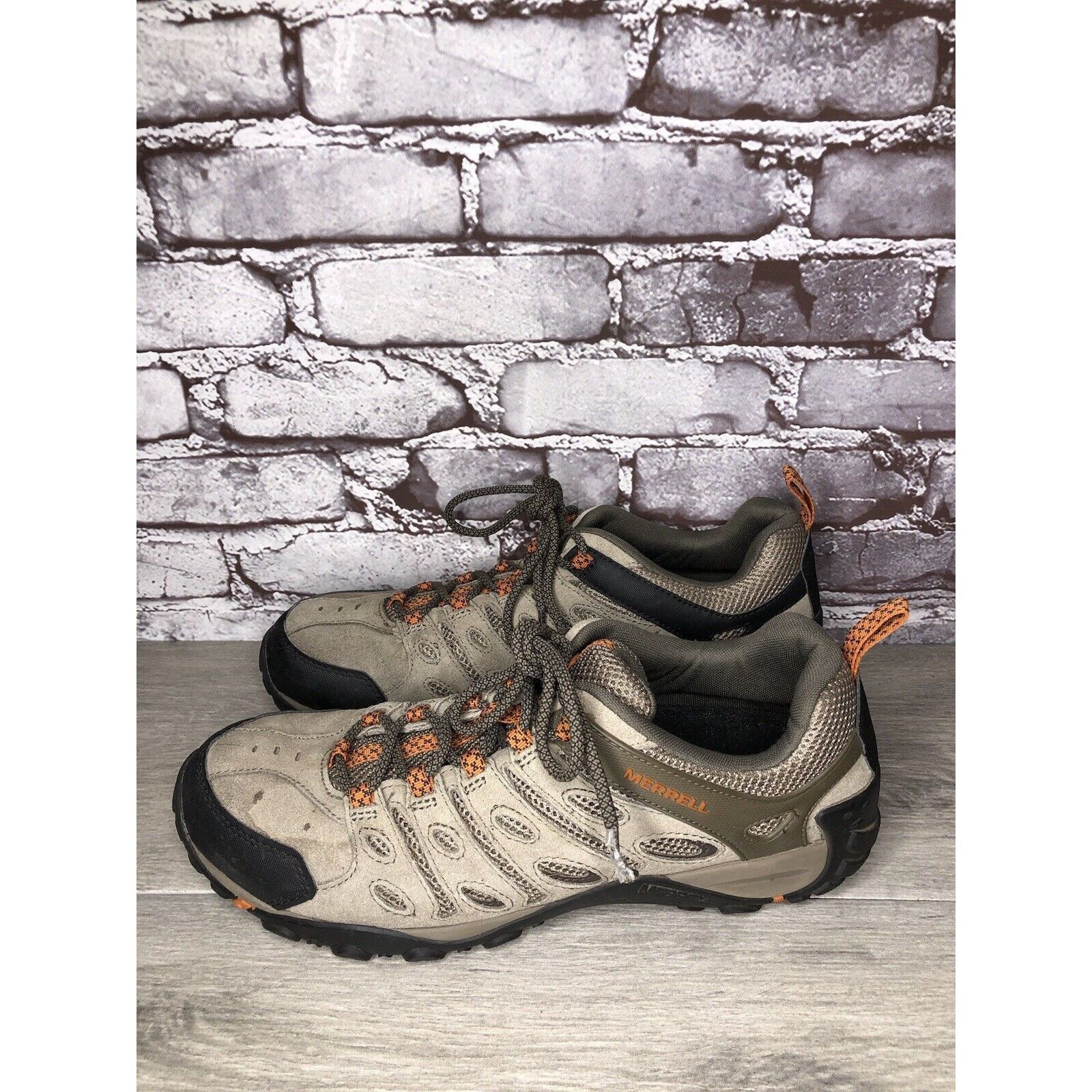 Merrell Merrell Crosslander 2 Boulder Apricot Beige Orange Lace Hiki Size US 12 / EU 45 - 12 Thumbnail