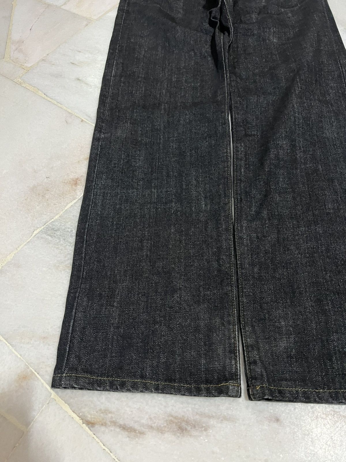 Japanese Brand 🌈Baggy Vintage Bobson Jean Size US 29 - 4 Thumbnail