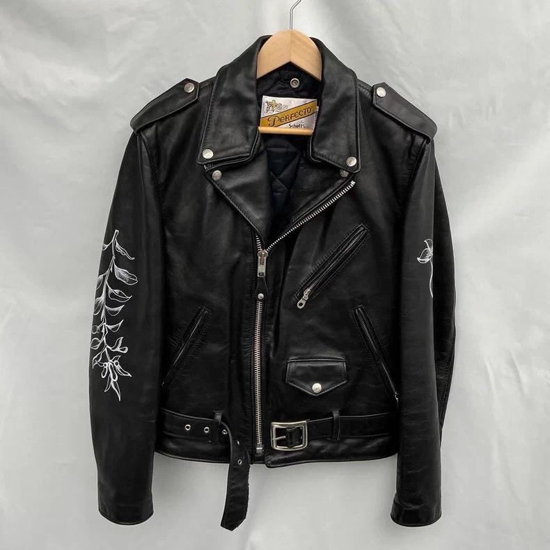 Schott Schott Motorcycle leather coat Size US XXS / EU 40 - 1 Thumbnail