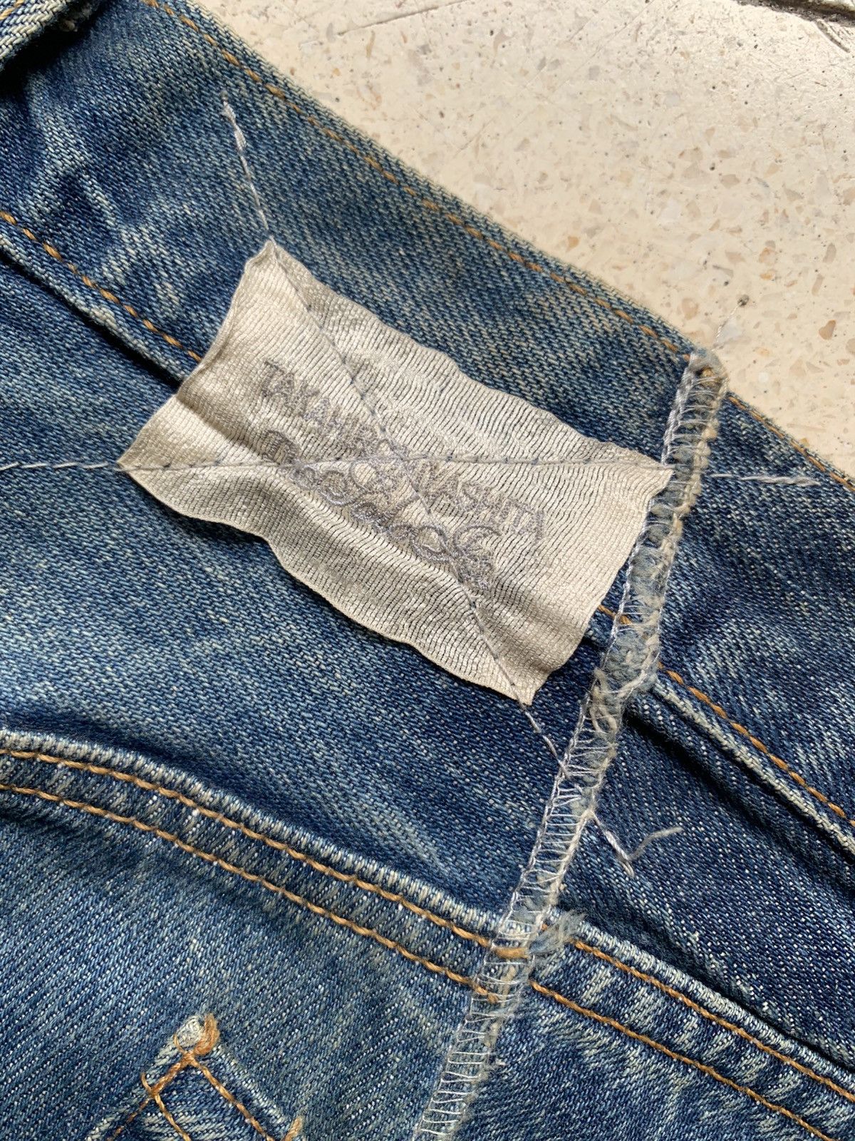 Takahiromiyashita The Soloist. Rebuild reconstructed denim pants Size US 32 / EU 48 - 9 Thumbnail