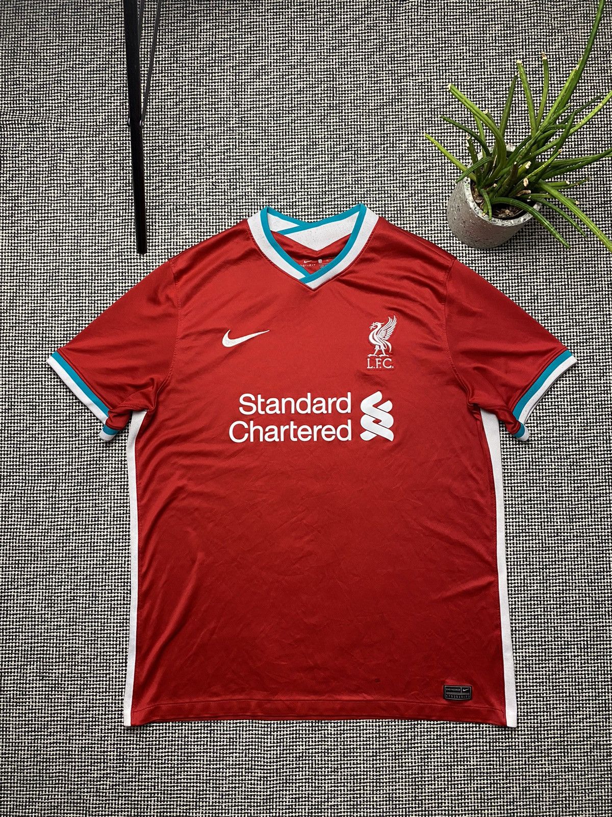 Nike Rare vintage Liverpool Nike soccer jersey y2k drill Size US XL / EU 56 / 4 - 2 Thumbnail