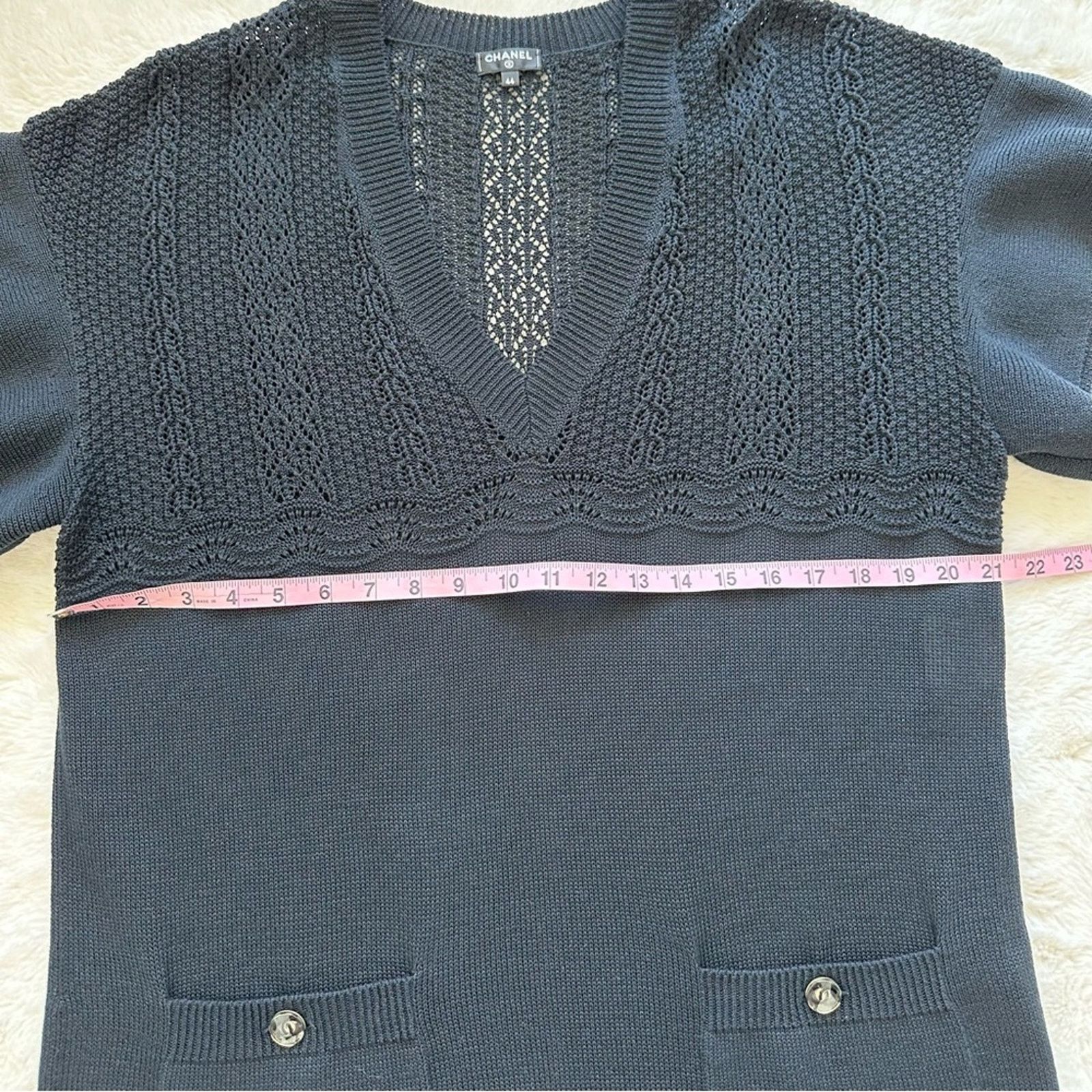 Chanel CHANEL sweater dress size 44FR or XXL Authentic Retail 2800$ Size XXL / US 16-18 / IT 52-54 - 10 Thumbnail