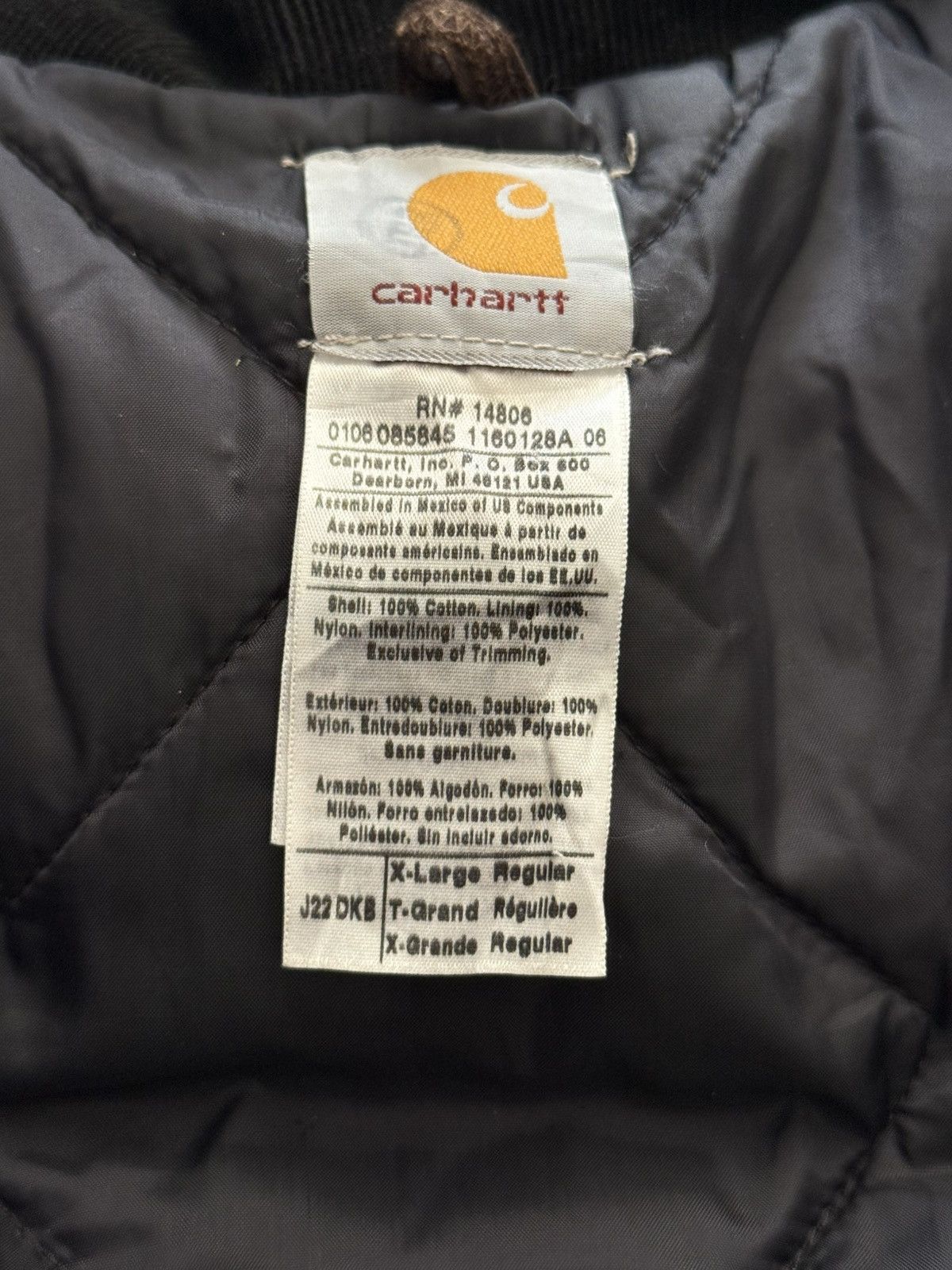 Carhartt Carhartt J22 DKB Arctic Jacket Size US XL / EU 56 / 4 - 6 Thumbnail