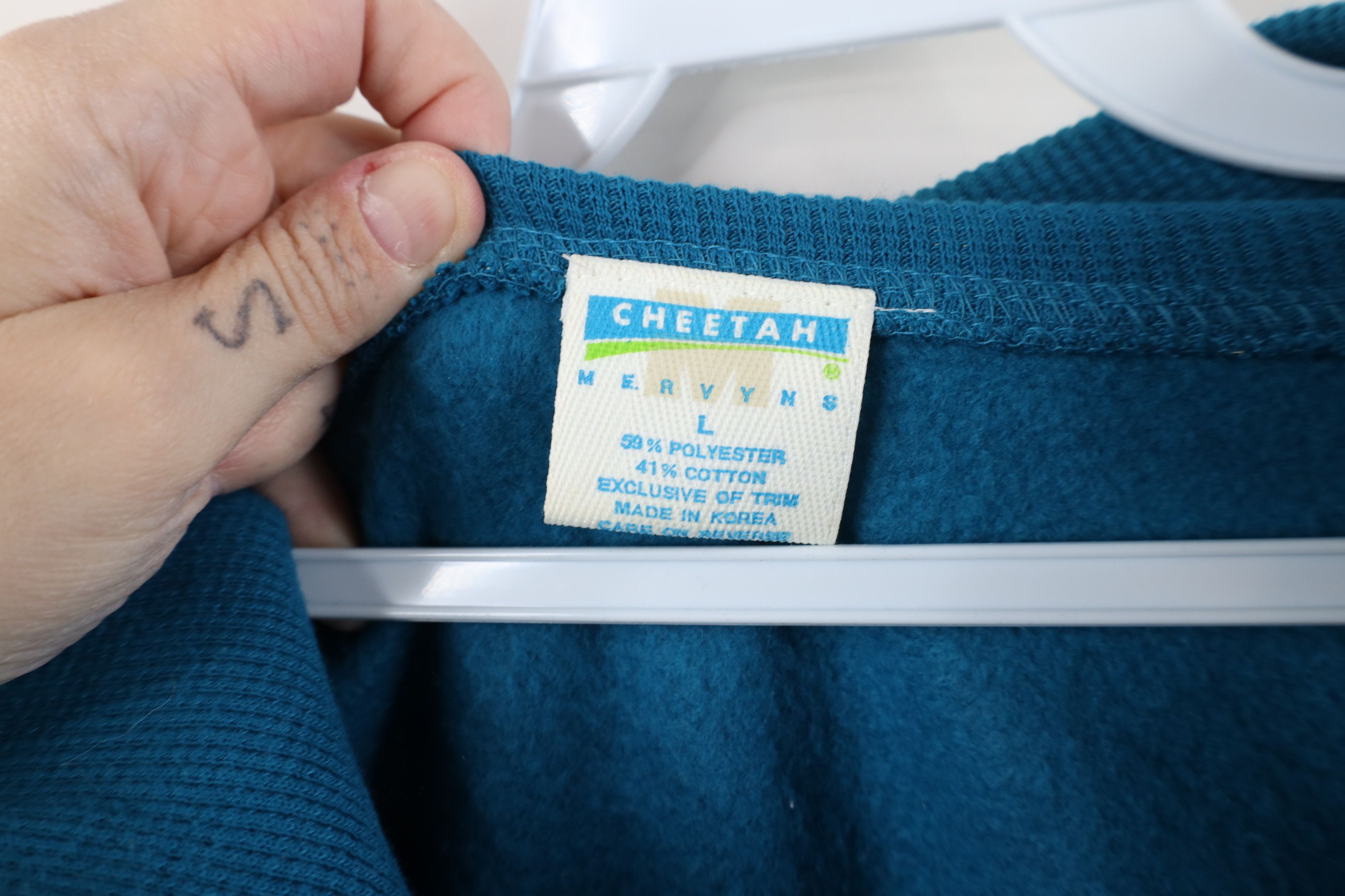 Vintage Vintage 90s Streetwear Fit Half Zip Pullover Sweatshirt Size US L / EU 52-54 / 3 - 4 Thumbnail