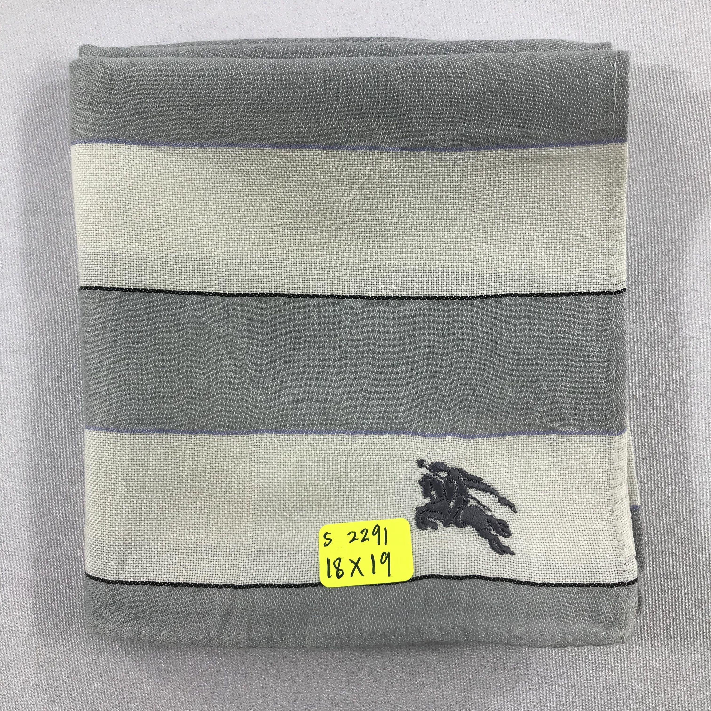 Burberry × Vintage Burberry Bandana / Handkerchief / Neckerchief - S2291 Size ONE SIZE - 5 Thumbnail