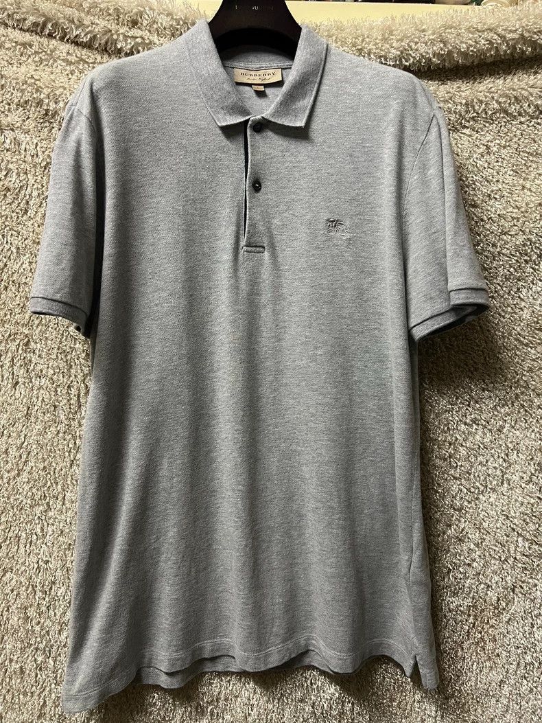 Burberry Burberry Men's Casual Short Sleeve Polo Size US L / EU 52-54 / 3 - 1 Thumbnail