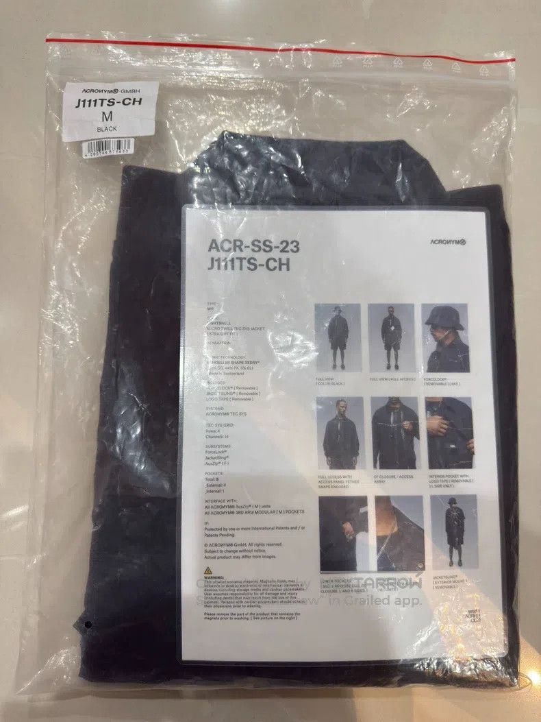 Acronym Acronym overcoat Size US M / EU 48-50 / 2 - 5 Thumbnail