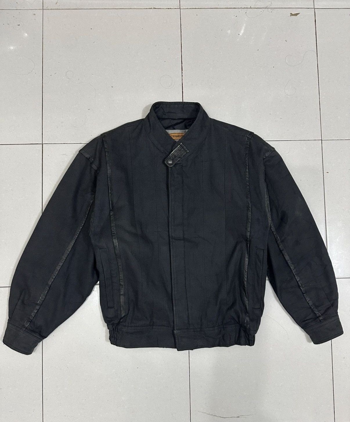Japanese Brand 90’s Intermezzo D’urban Motorcycles Jacket Size US L / EU 52-54 / 3 - 2 Thumbnail