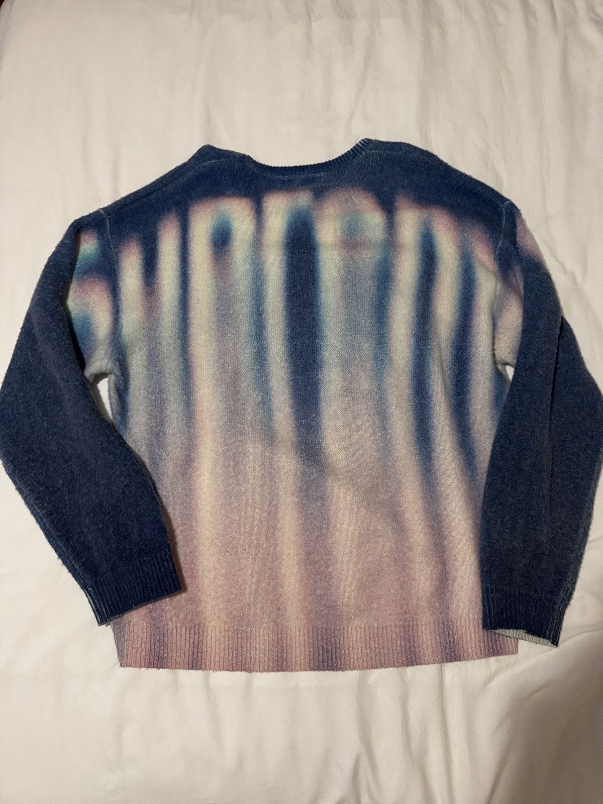 Supreme Supreme Blurred Logo Sweater | Grailed