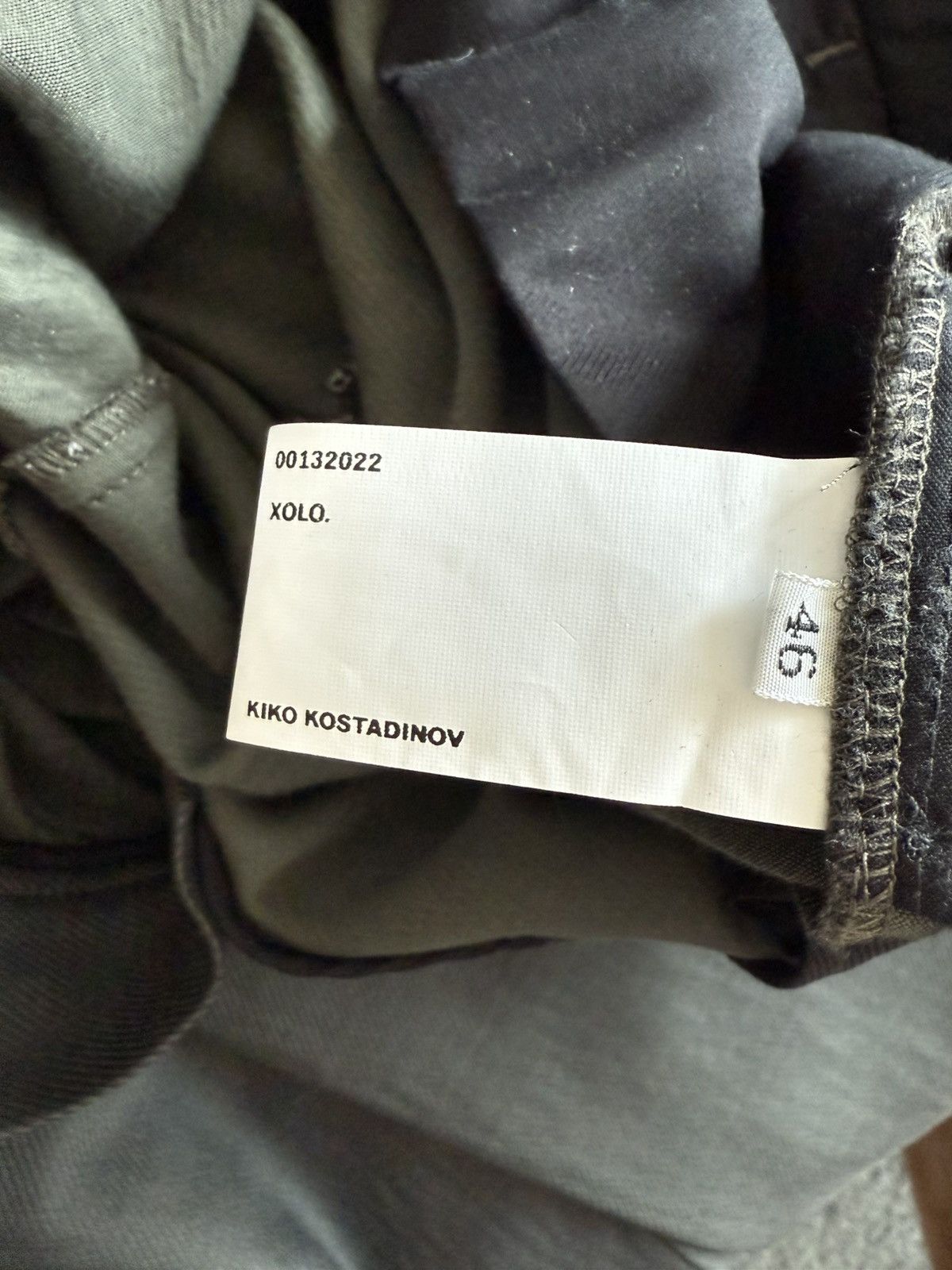 Kiko Kostadinov 00132022 Xolo Rune Embroidered Trouser Size US 32 / EU 48 - 7 Thumbnail