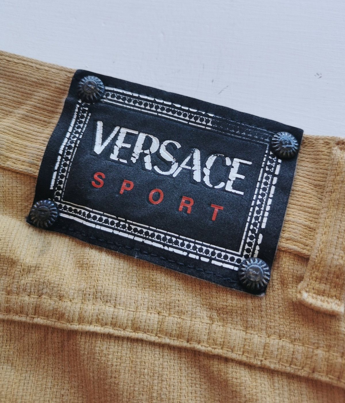 Versace Versace Sport 5 Pockets Brown Tapered Jeans Size US 33 - 10 Thumbnail