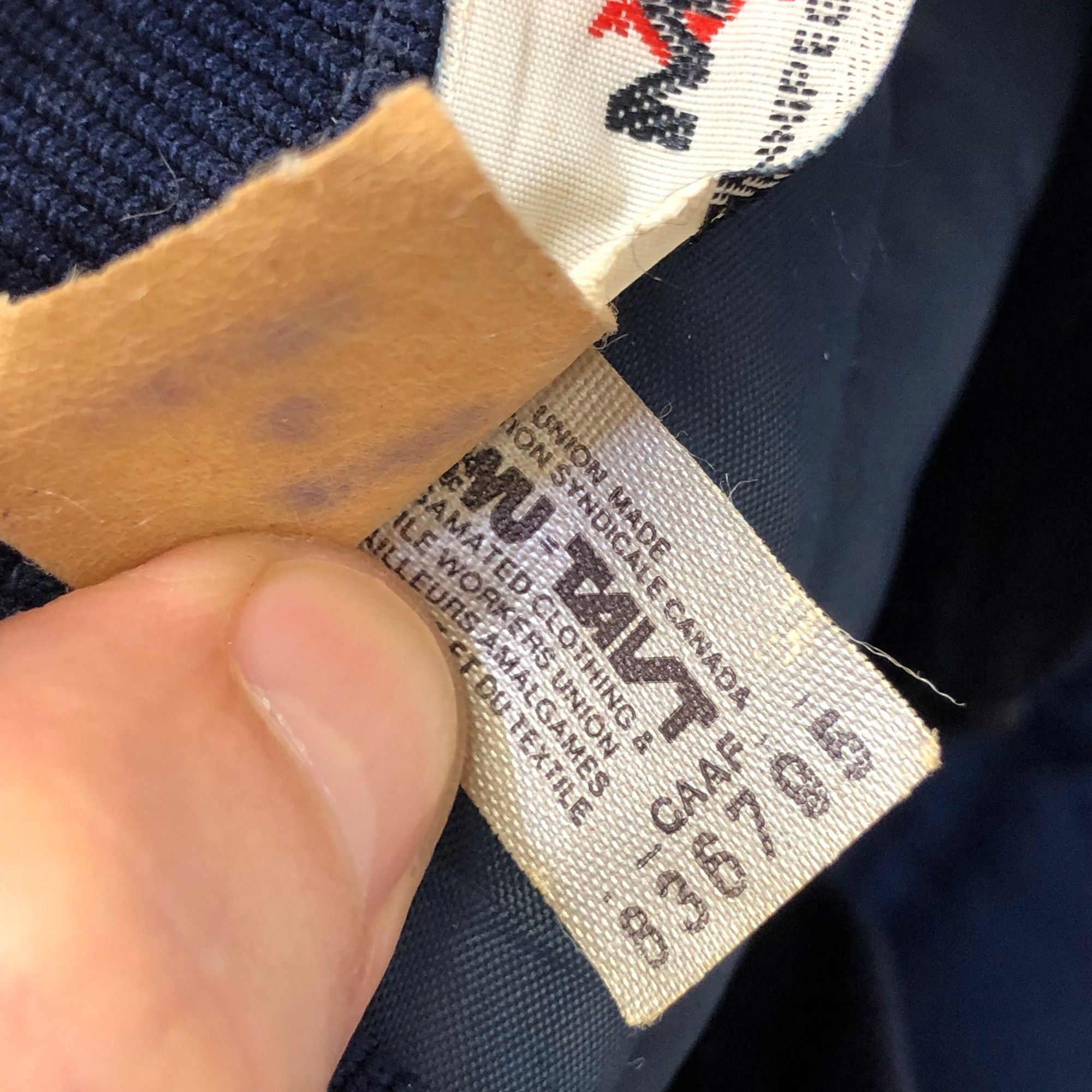 Other Vtg MWG Blue Nylon Puffer FREDERICK Transport Trucker Vest Size US L / EU 52-54 / 3 - 5 Thumbnail