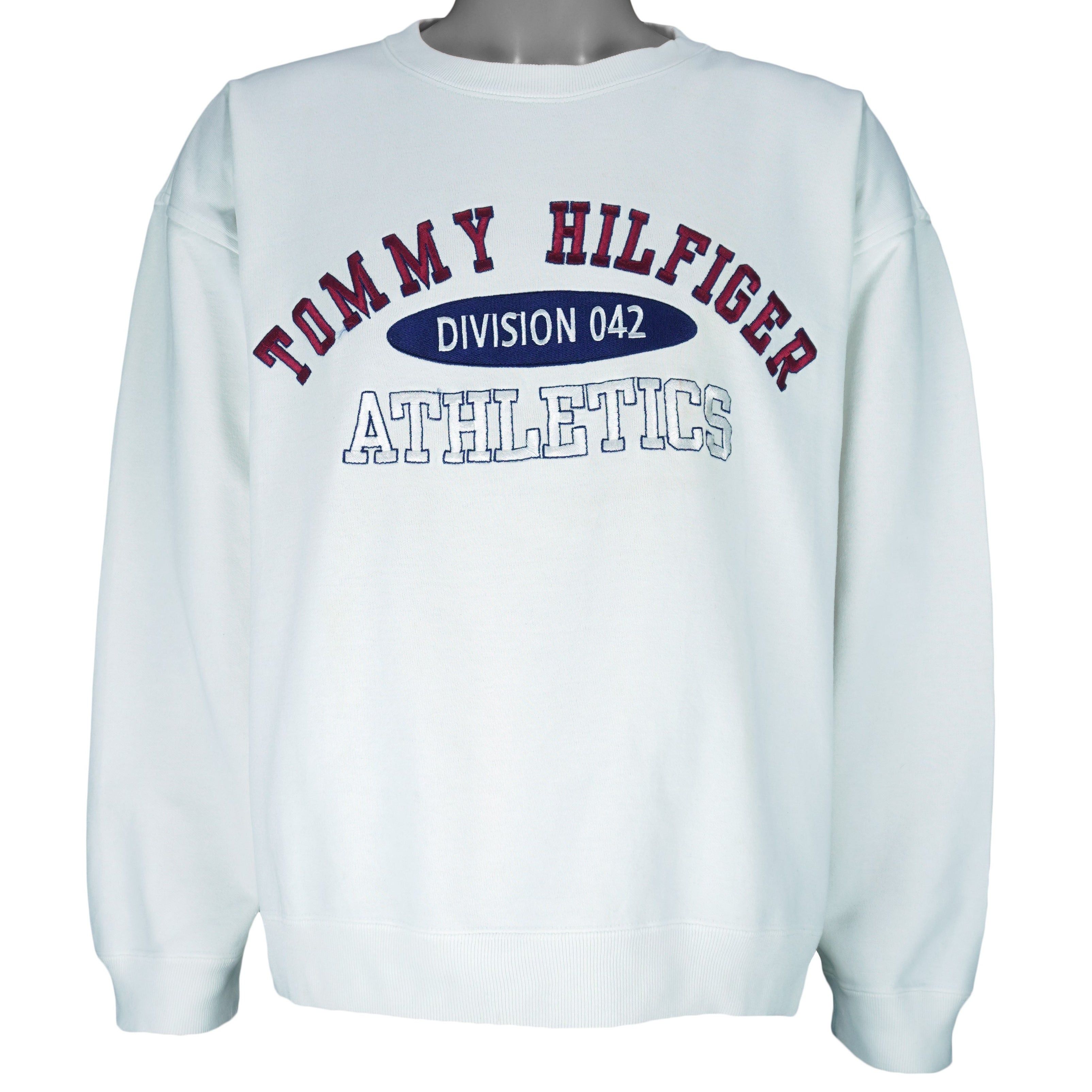 Tommy Hilfiger Division 042 Athletics Crew Neck Sweatshirt 1990s Size US L / EU 52-54 / 3 - 1 Thumbnail