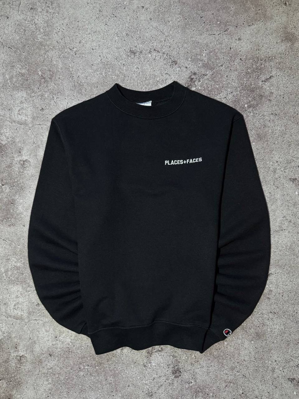 Places + Faces Places + Faces & Champion Rare Sblack Sweatshirt Streetwear Size US S / EU 44-46 / 1 - 1 Thumbnail