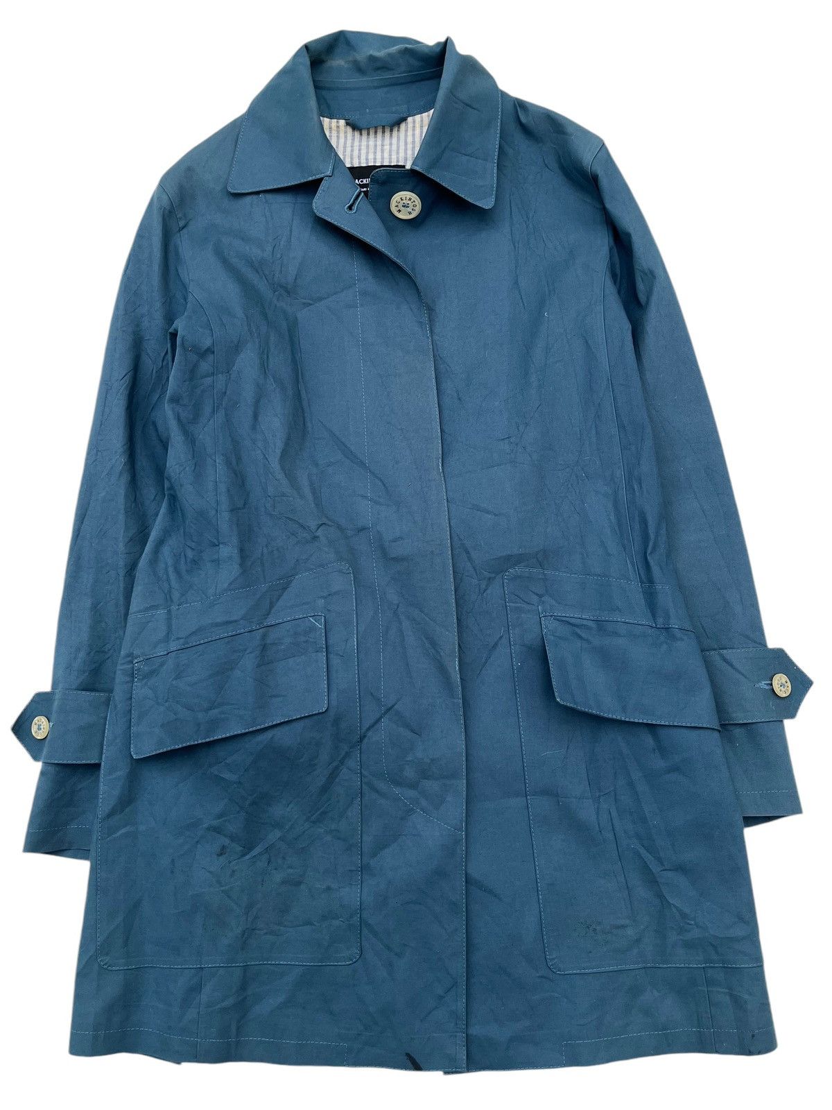 Mackintosh Mackintosh Jacket Rubber Cotton Genuine Handmade Size US M / EU 48-50 / 2 - 1 Thumbnail