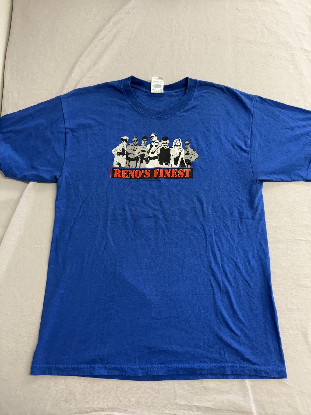 Gildan Vintage Reno 911 T-shirt Renos Finest Target Practice 2004 L Size US L / EU 52-54 / 3 - 1 Thumbnail