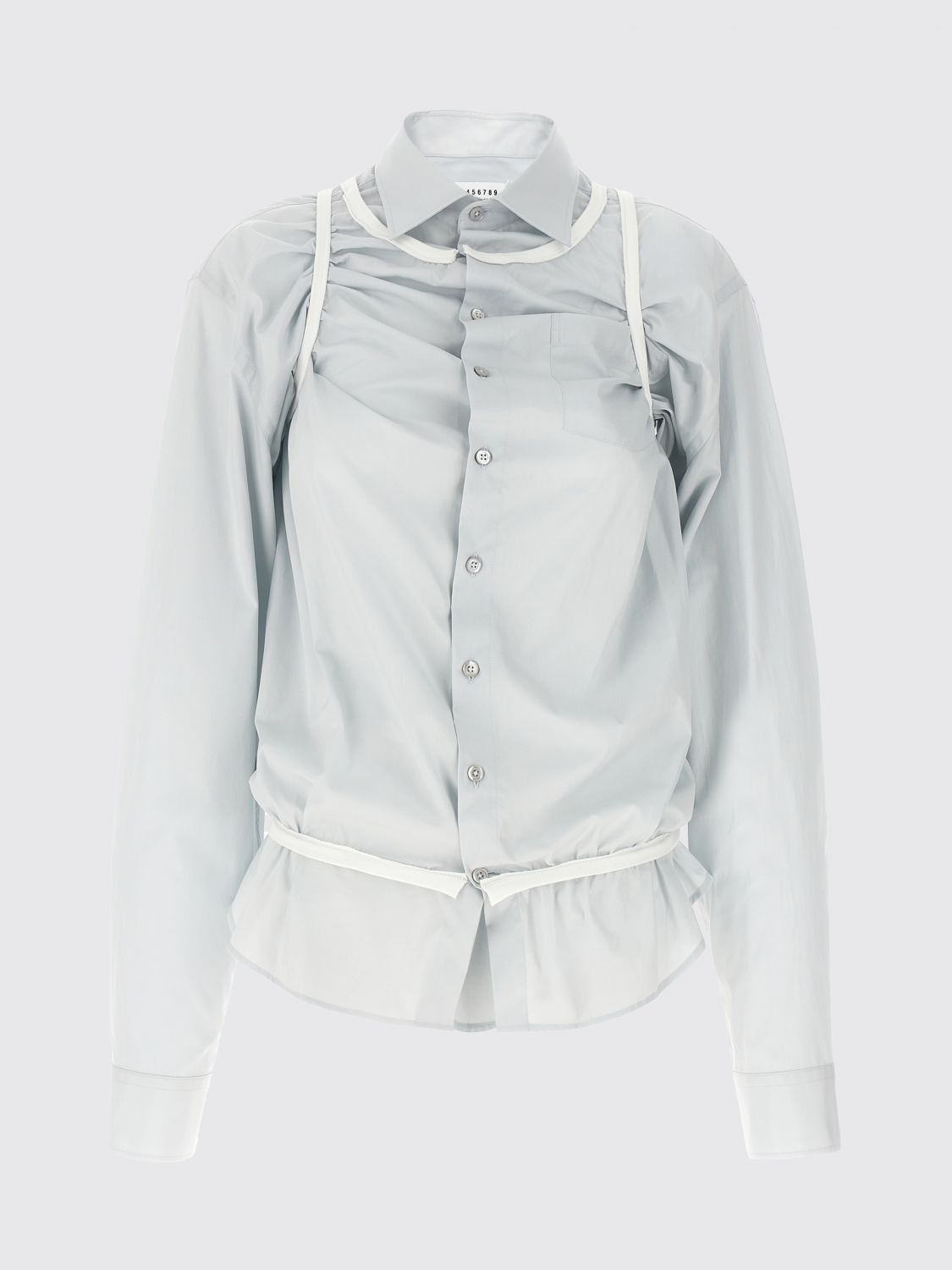 Maison Margiela Shirt Woman Blue
