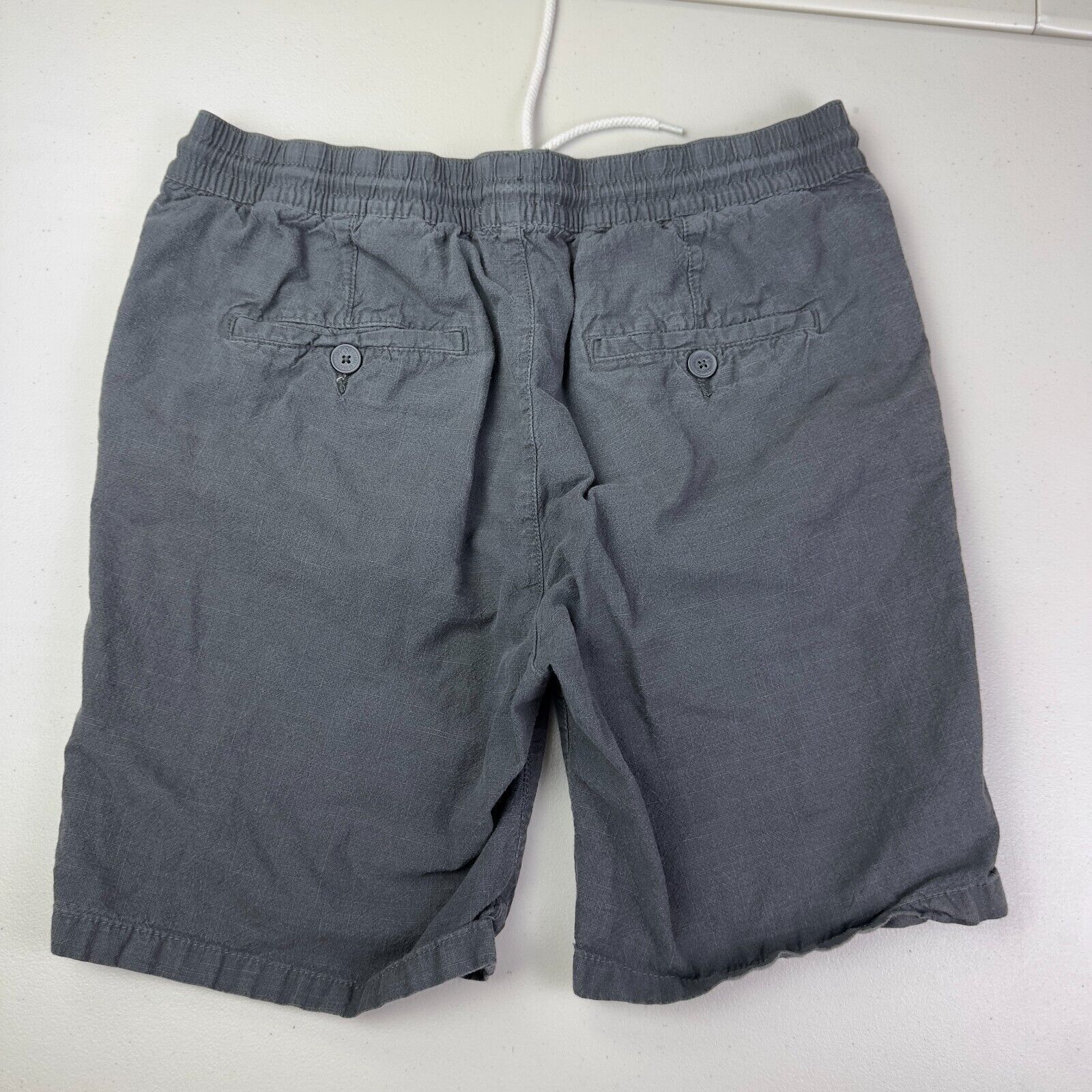 H&M H&M LOGG Mens Gray Drawstring Pull On Shorts Men Size Large Size US 32 / EU 48 - 2 Thumbnail