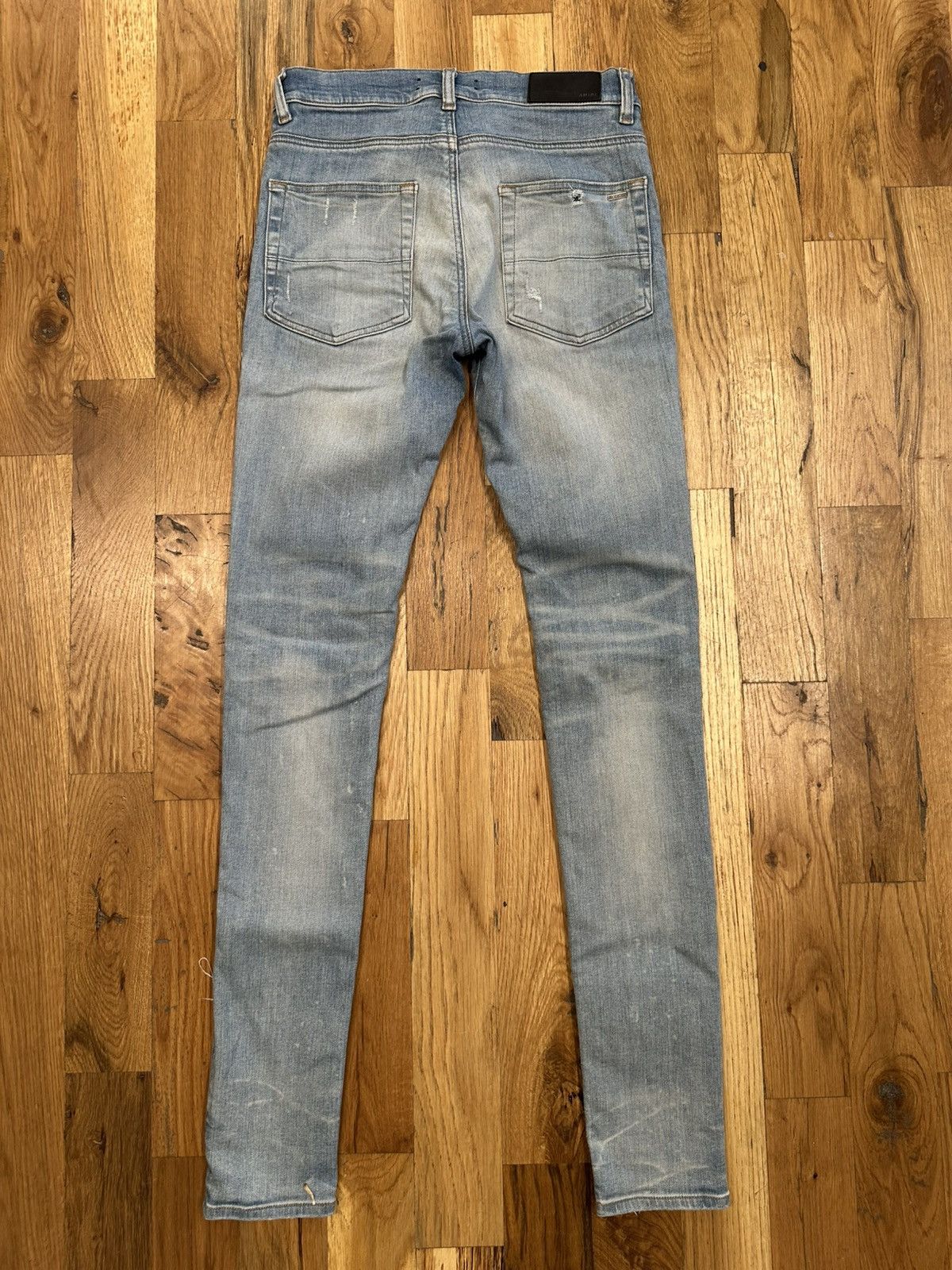 Amiri Jeans Black White Stripe 29
