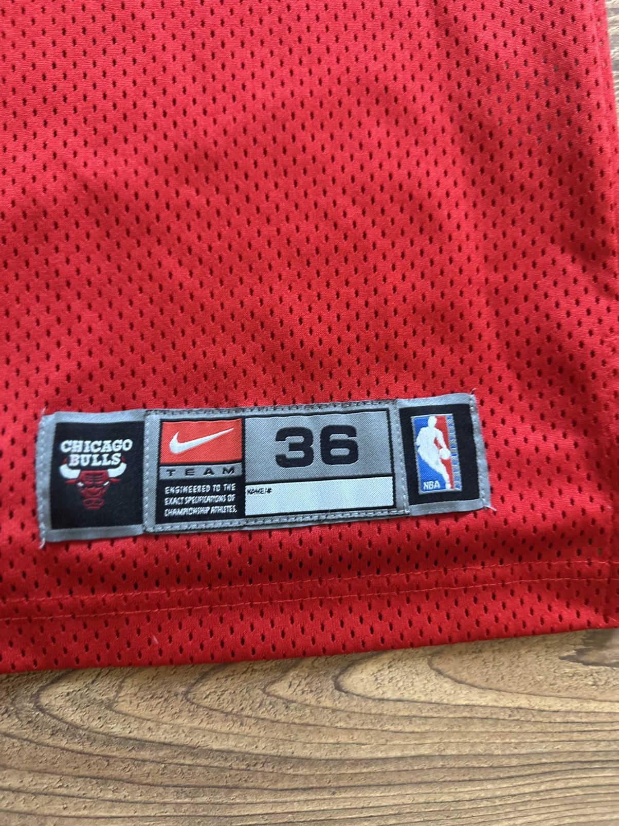 Nike 03-04 NIKE MICHAEL JORDAN AUTHENTIC CHICAGO BULLS JERSEY Size US S / EU 44-46 / 1 - 3 Thumbnail
