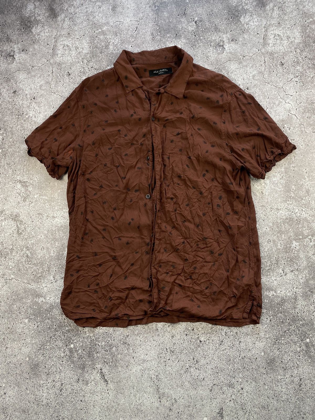 Allsaints Allsaints Sumatra tiger patterned summer Hawaiian shirt Size US M / EU 48-50 / 2 - 1 Thumbnail