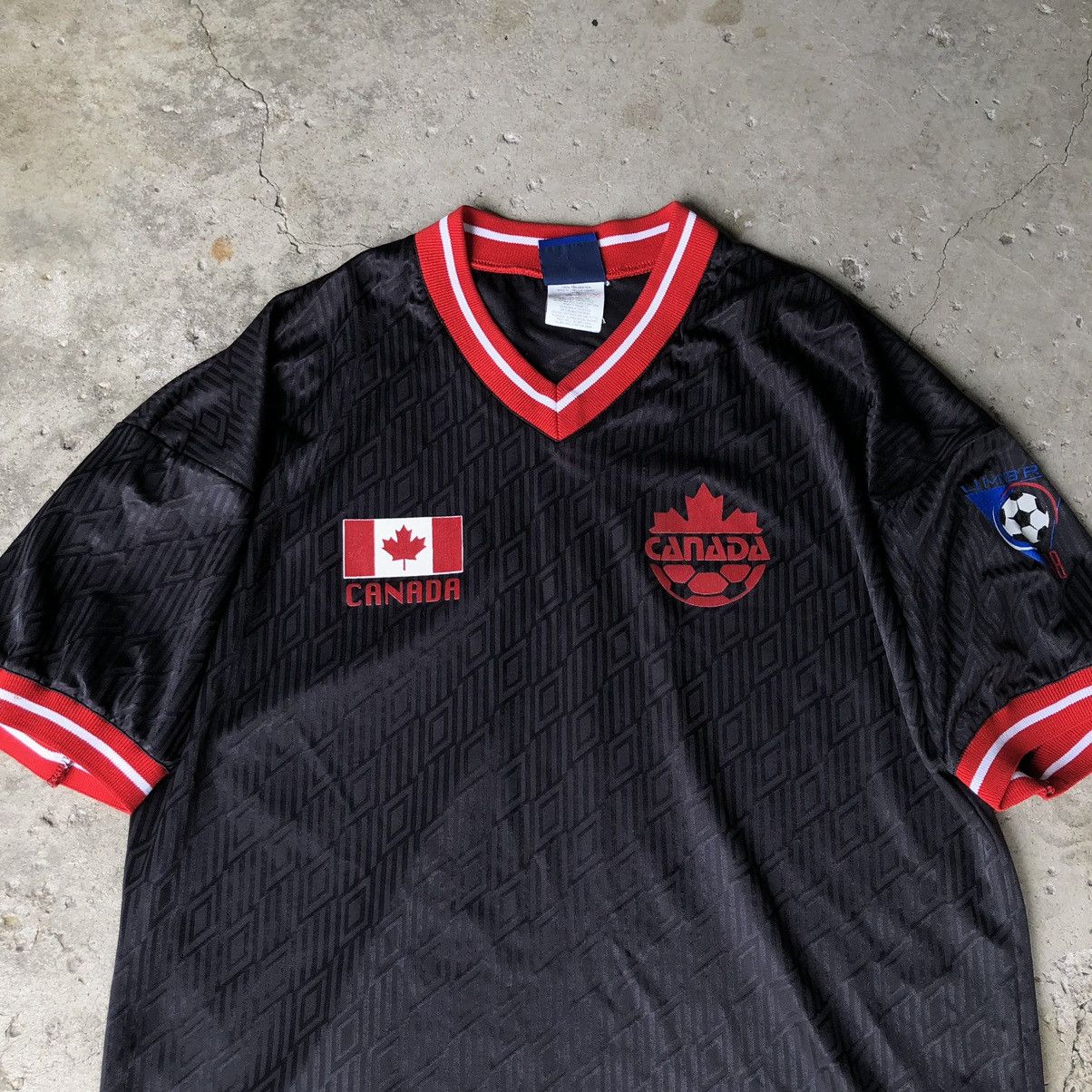 Vintage Vintage 1998 Team Canada Soccer Jersey RARE Grailed
