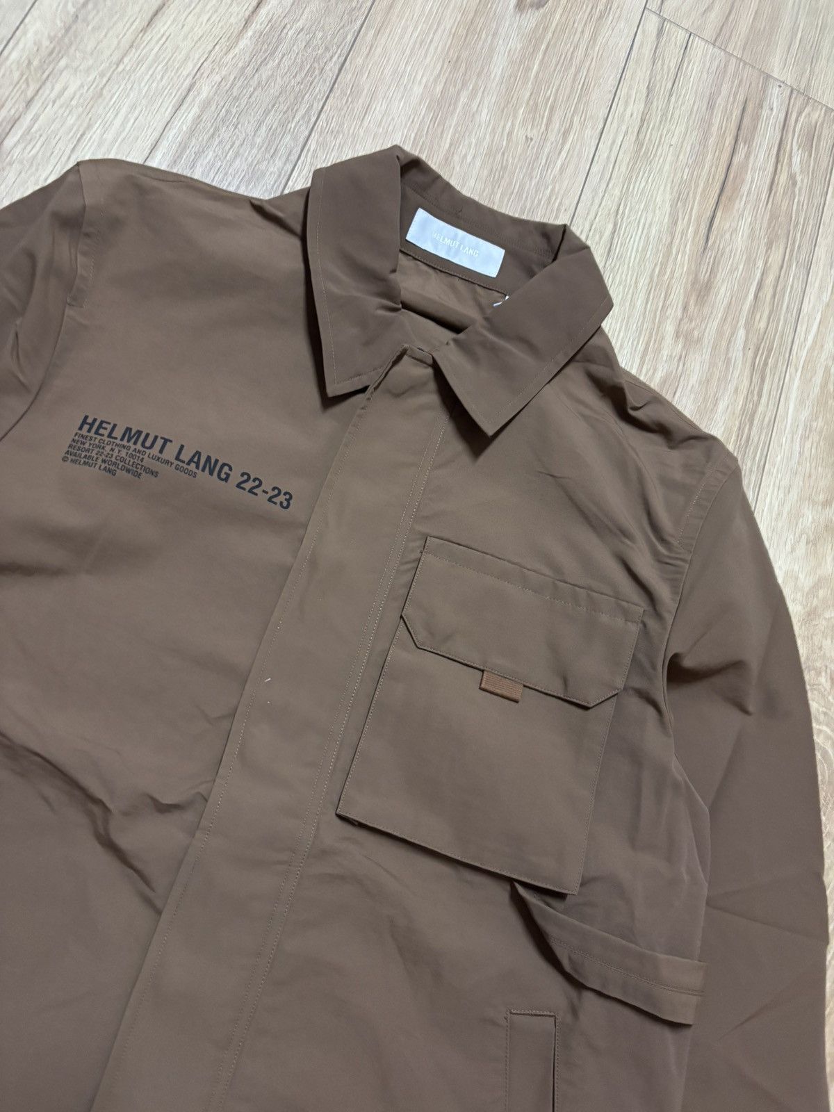 Helmut Lang Helmut Lang utility jacket 2022-2023 brown Size US S / EU 44-46 / 1 - 3 Thumbnail