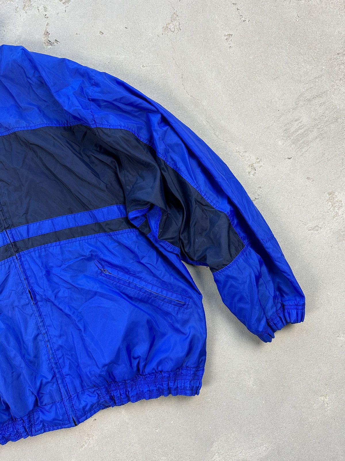 Nike Nike Vintage Big Logo Tracksuit Jacket Drill Y2K Swoosh Size US L / EU 52-54 / 3 - 4 Thumbnail