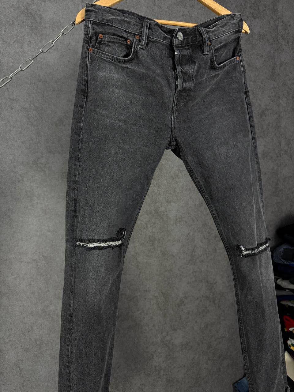 Allsaints Allsaints Cigarette designer distressed denim jeans Size US 31 - 3 Thumbnail