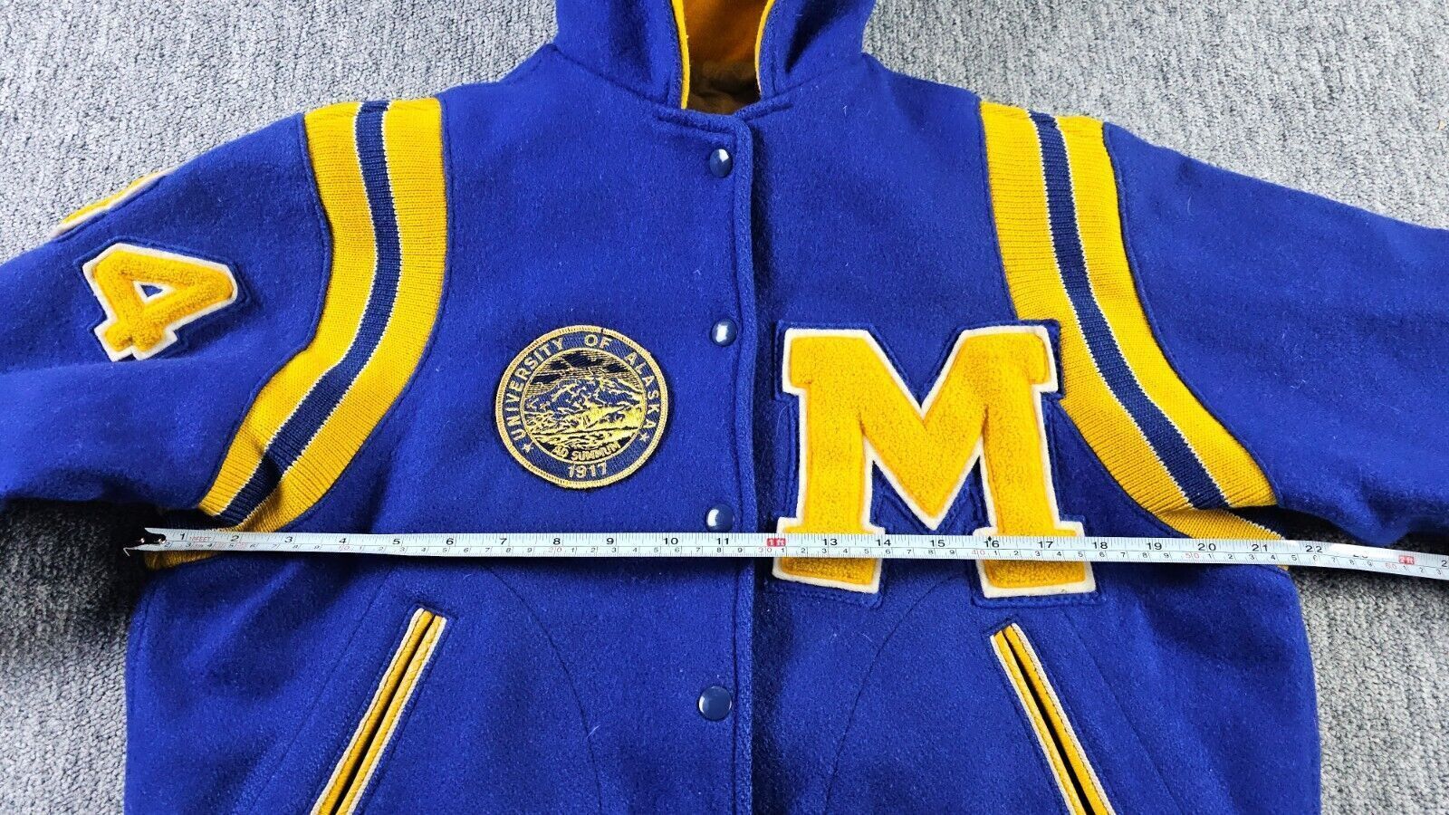 Other 1950s Lasley Knitting Co. Alaska Varsity Jacket Zip Hood L Size L / US 10 / IT 46 - 15 Thumbnail