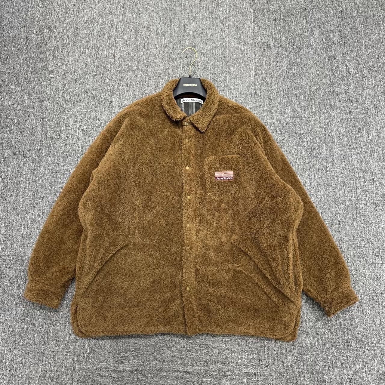 Acne Studios brown teddy coat from Acne Studios. Size US XXL / EU 58 / 5 - 1 Thumbnail