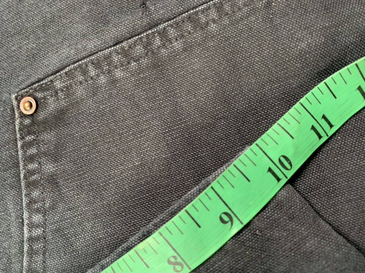Carhartt Vintage sunfade Carhartt b11 Blk double knee denim Size US 36 / EU 52 - 15 Thumbnail