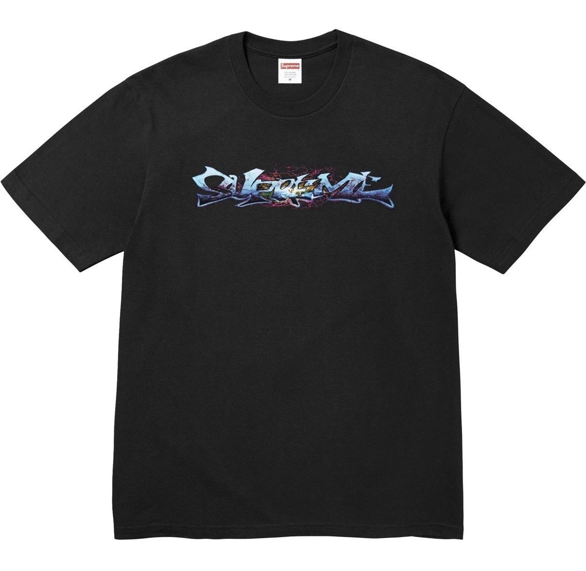 Supreme SUPREME TAG TEE (BLACK) (XL) Size US XL / EU 56 / 4 - 1 Thumbnail