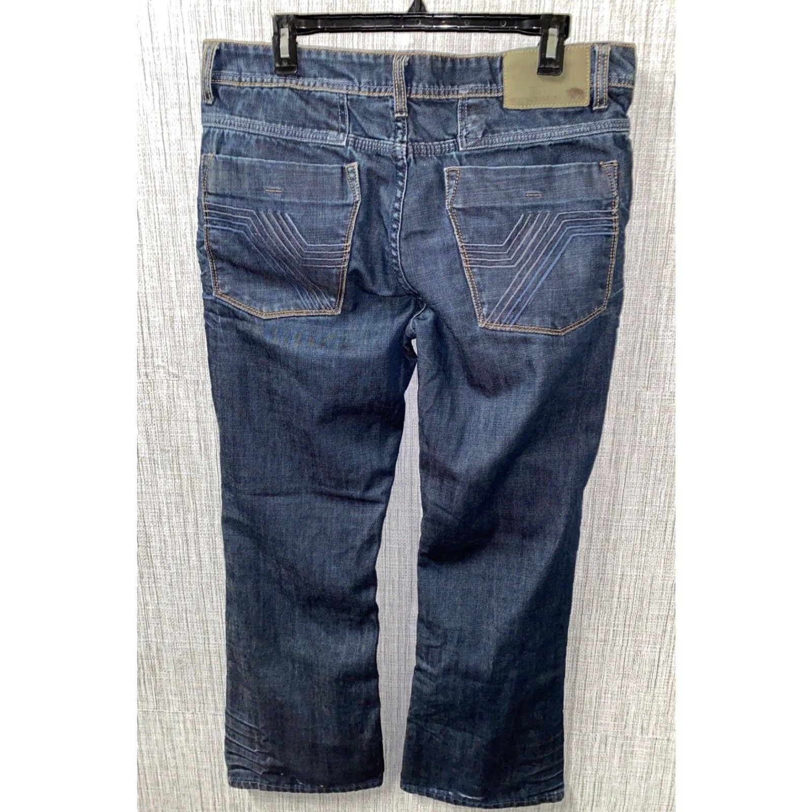 Denime Buffalo Jeans Mens 36 In Blue Denim Zip Fly Jeans Size US 36 / EU 52 - 4 Thumbnail