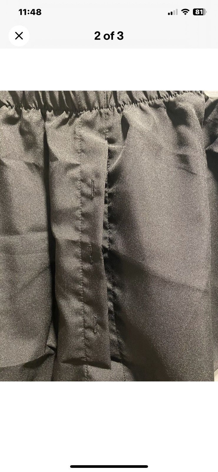 Other NEW Black Shirt Length Extension Size M / US 6-8 / IT 42-44 - 2 Thumbnail