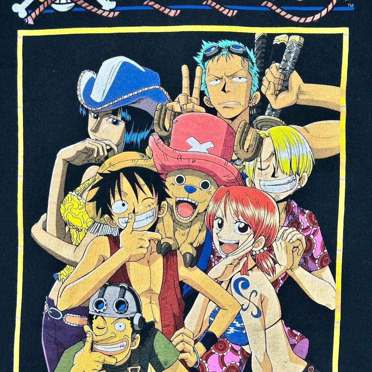 Vintage Vintage One Piece Anime Strawhats Skypiea Shonen Jump Tee Size US S / EU 44-46 / 1 - 3 Thumbnail