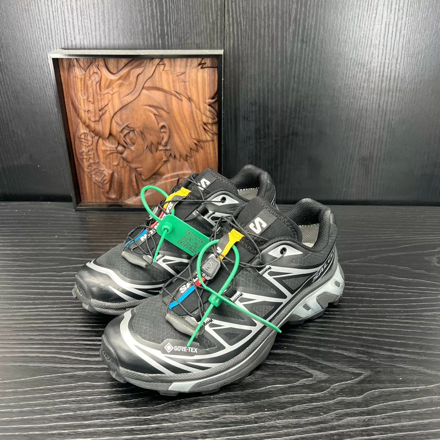 Salomon Salomon XT-6 Black Silver 38 with box Size US 7.5 / IT 37.5 - 1 Thumbnail